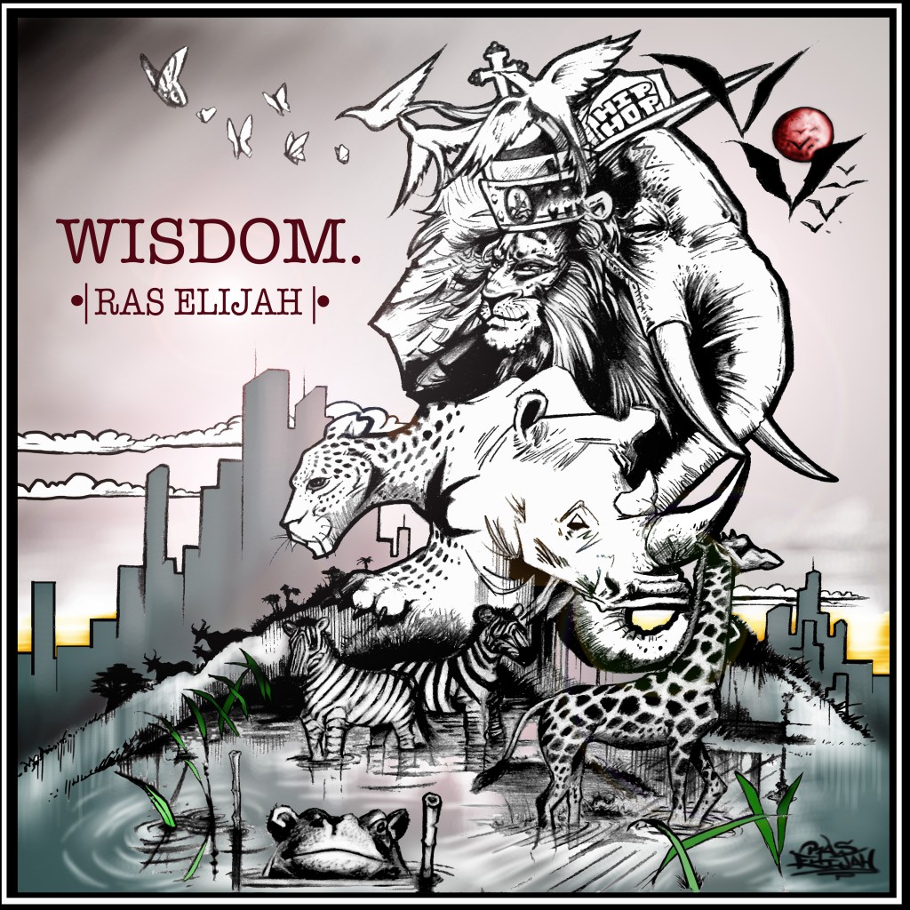 Wisdom Album Cover Ras Elijah Tafari