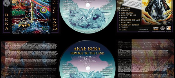 Akae Beka FifthSon Records present Homage to the Land in Vinyl.